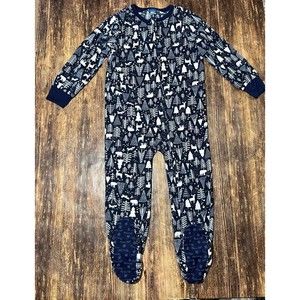 Old Navy Fleece Footed Pajamas size 5T